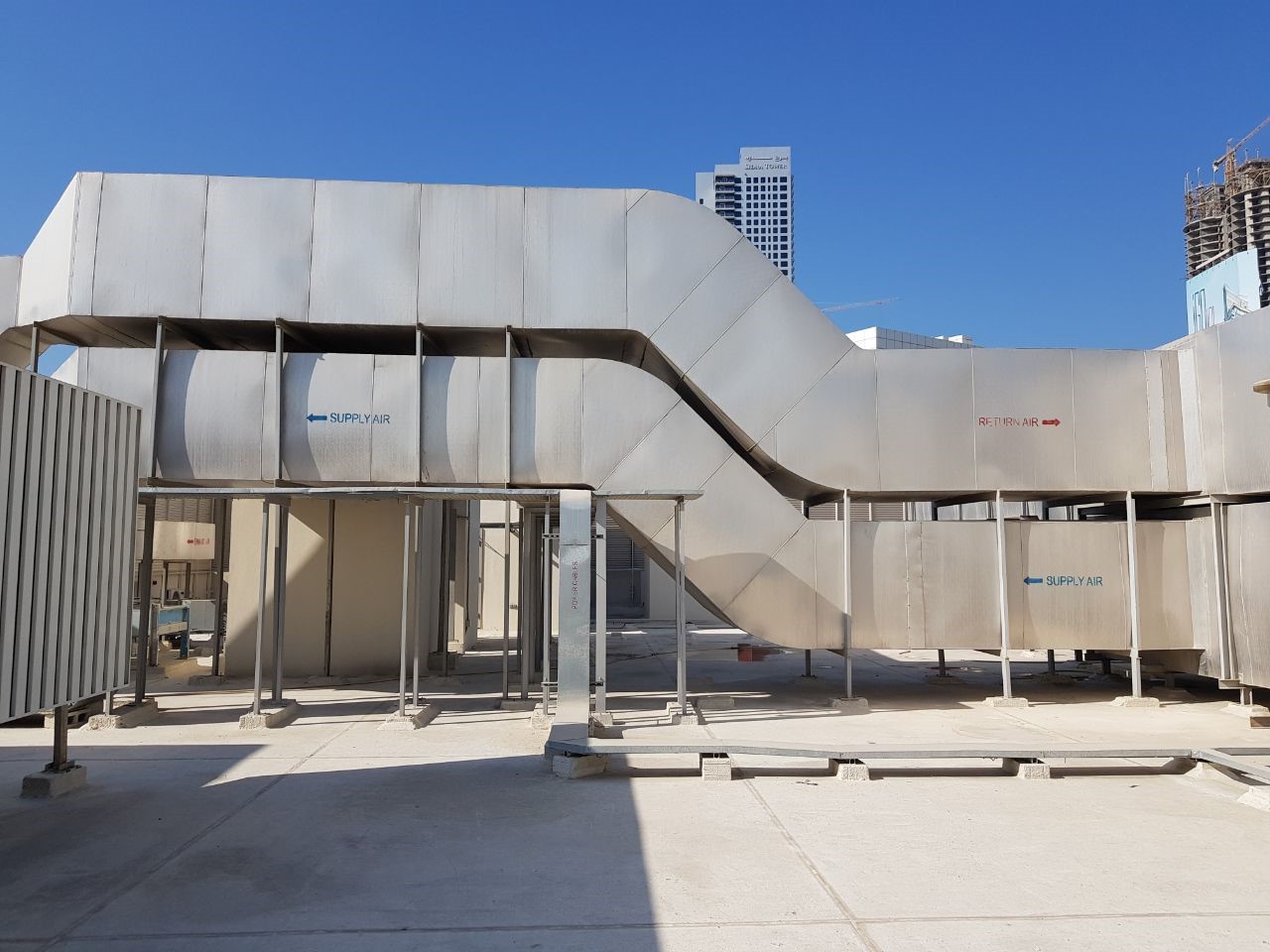 FAHU – HVAC installation – Heat & Power Electro Mechanical Works